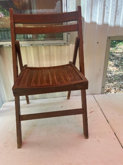 Wooden Folding Chair