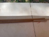 4 Wood Dowels