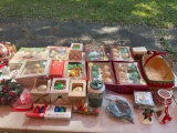 Assorted Christmas Decorations and Accessories