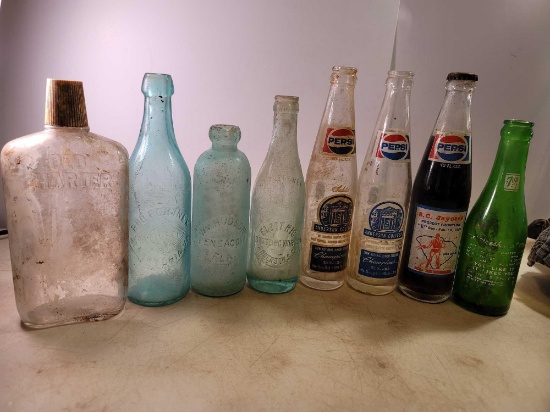 Vintage Glass Bottles