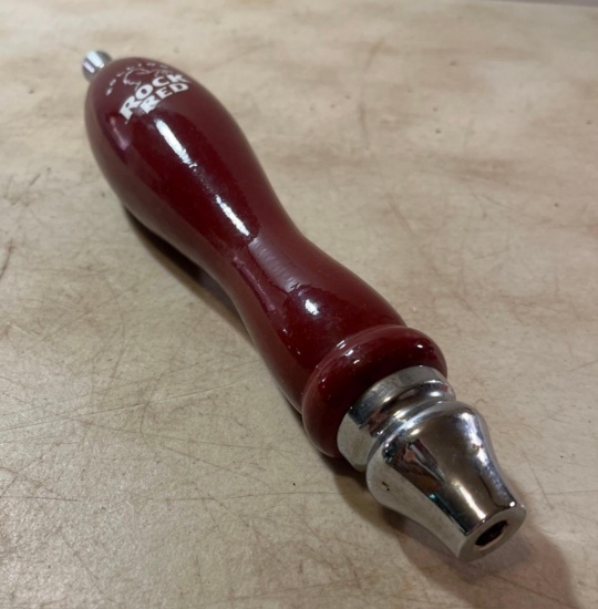 Rolling Rock Red Beer Tap Handle