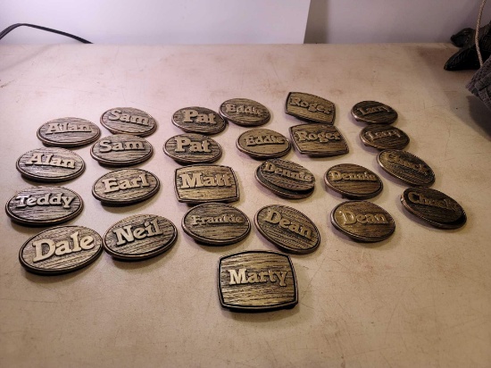 25 Belt Buckles