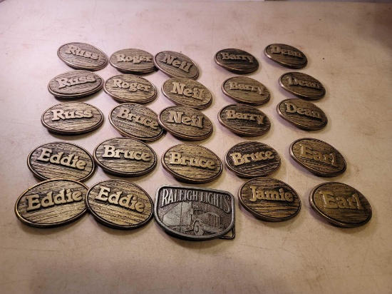 25 Belt Buckles
