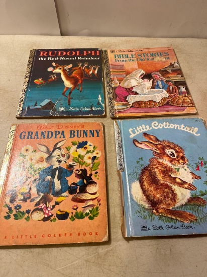 4 Little Golden Books