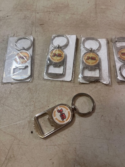 5 J and R Keychain Bottle Openers