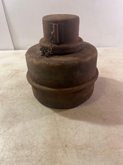 Antique Smudge Pot Railroad Highway Construction Flare