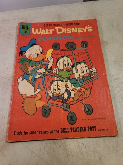 Vintage 1961 Walt Disney Comics and Stories Comic book