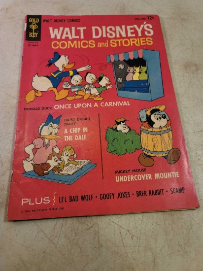 Vintage 1963 Walt Disney Comics and Stories Comic Book