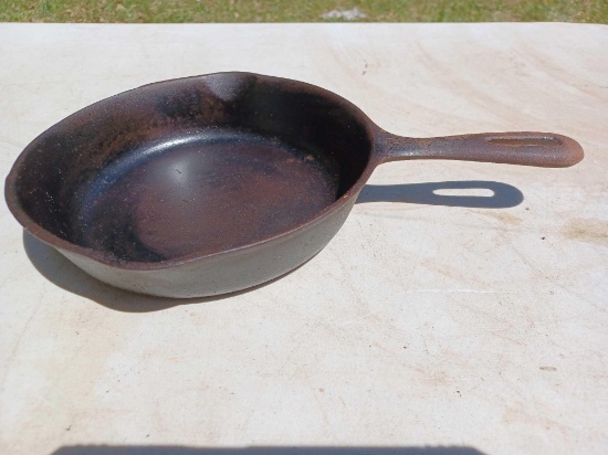 8 Inch Diameter Cast Iron Skillet