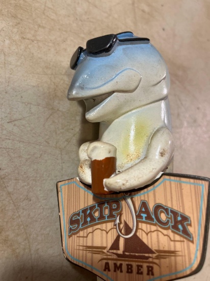 Skipack Amber Beer Tap Handle