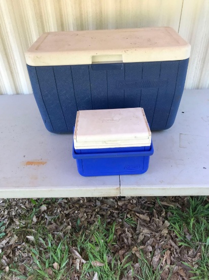 2 Coleman Ice Chest