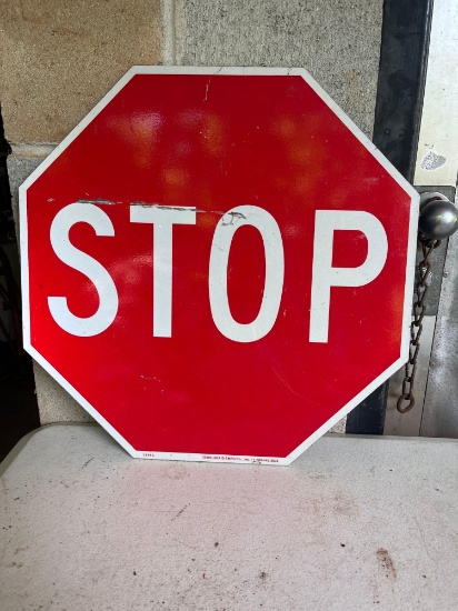 Metal Stop Sign