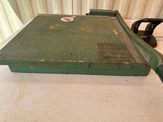 Large Paper Cutter / Paper Hole Puncher