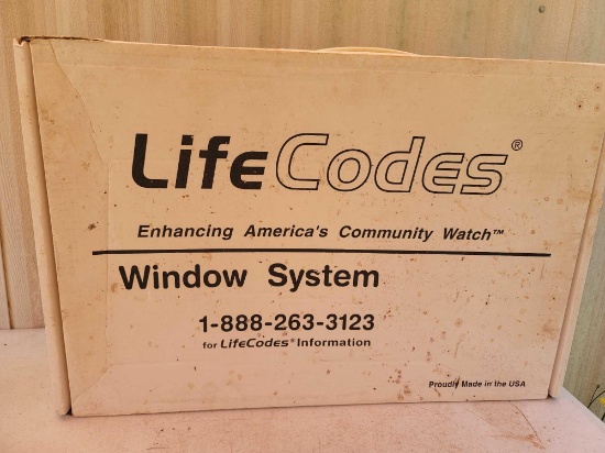 Life Codes Window System