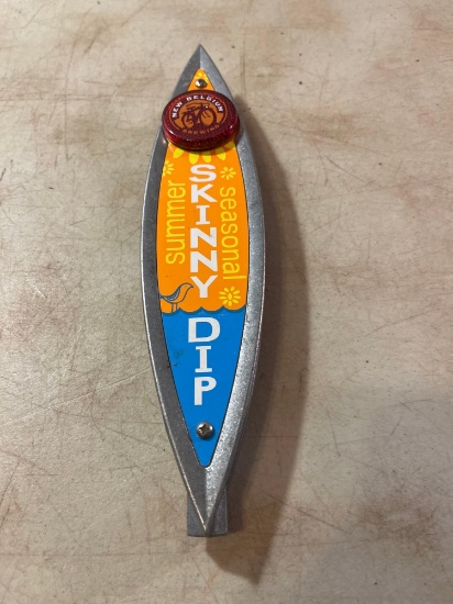 New Belgium Brewing Skinny Dip Beer Tap Handle