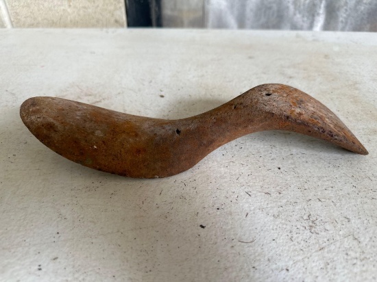 Antique Cobblers Cast Iron Shoe Mold