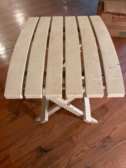 Foldable Plastic Outside Side Table