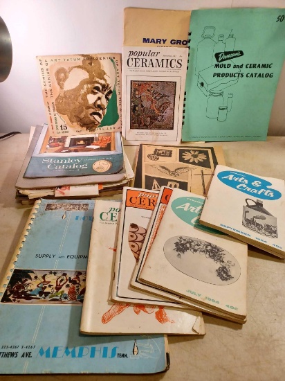 Ceramics, Arts and Crafts Catalogs