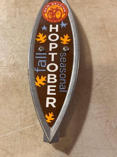 New Belgium Brewing Hoptober Beer Tap Handle