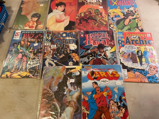 Vintage Archie , Alien, Bad Company, Etc Comic Books