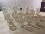 Vintage Glass Bottles / Medicine Bottles/ Etc