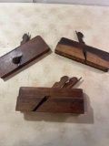 Three 18th Century Moulding Planes