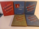 Vintage American Singer Song Books