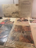 Vintage Advertisement Posters/ Music Sheets