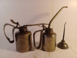 3 Oil Cans