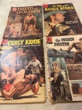 1958 The Flying As Range Rider / 1957 Curly Kayoe / 1956 The Indian Fighter/ 1961 David and Goliath