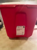 Homz 18 Gal Storage Tote Without Lid