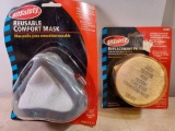 AOSafety Reusable Comfort Mask and AOSafety Replacement Filters