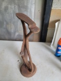 Vintage Cobblers Cast Iron Shoe Mold