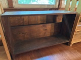 2 Shelf Wooden Bookcase