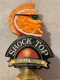Shock -Top Belgian White Style Wheat Ale Beer Tap Handle