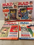 4 Vintage Mad Special Comic Books