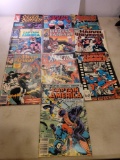 10 Marvel Comic Books 1983 - 1991