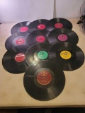 Ten 78 RPM Records
