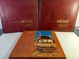 Vintage 33 RPM Records- Audio Record Library Volumes One and Two, Americas Best Loved Hymns 4 Record