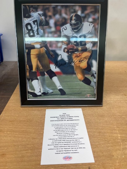 Franco Harris Autographed Photo