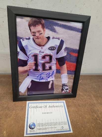 Tom Brady Autographed Photo