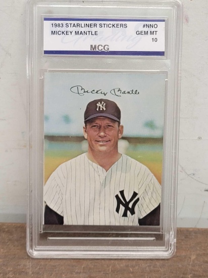 Mickey Mantle Graded Card