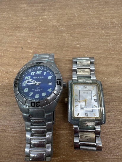 1 Sharp Men?s Water Resistant Men?s Watch / 1 Meeting Steel Quartz Men?s Watch
