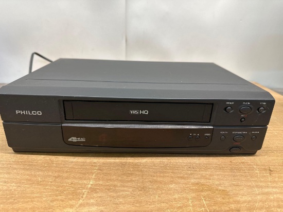 Philco 4 Head VHS Player