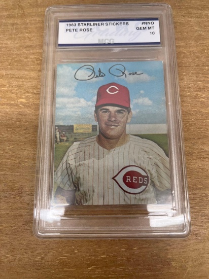 1983 Pete Rose Graded Card