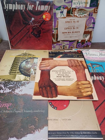 9 Orchestra/Symphony 33 RPM Record
