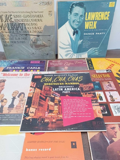 Ten 33 RPM Records