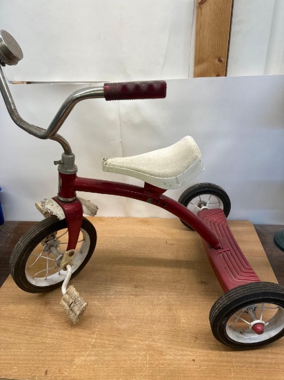 Roadmaster Red Metal Tricycle