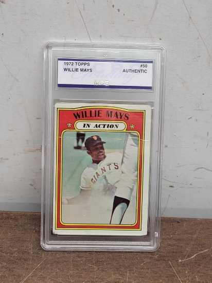 Willie Mays Graded Card
