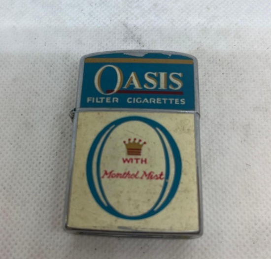Vintage Oasis Filter Cigarettes with Menthol Mist Lighter